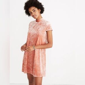 Madewell Velvet Dress